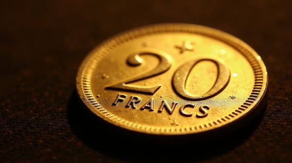 Pièce de 20 francs Tunisie en or : un vrai trésor historique